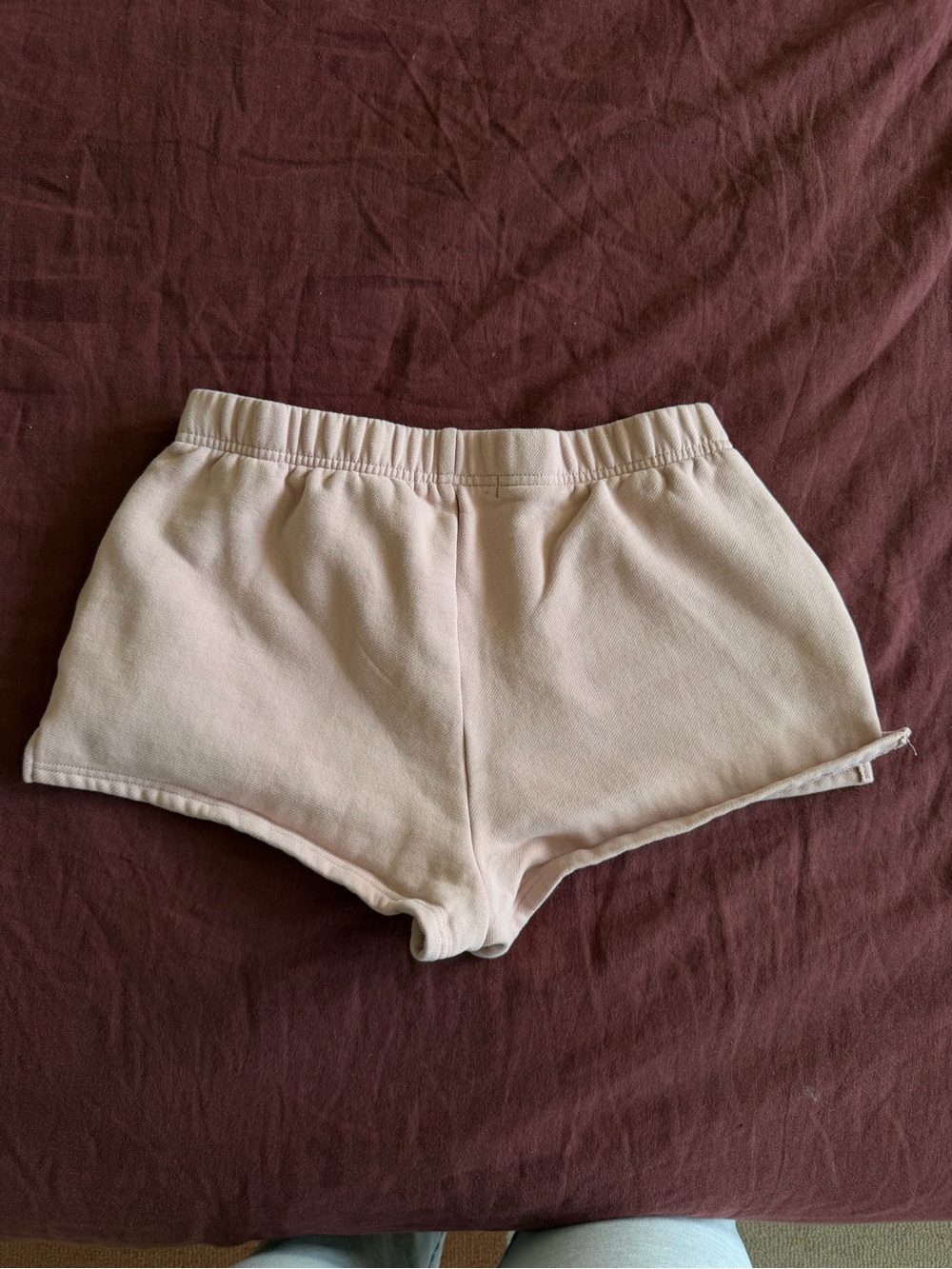 CSB Fleece Sweat Shorts Dusty Pink size Medium - Picture 6 of 6